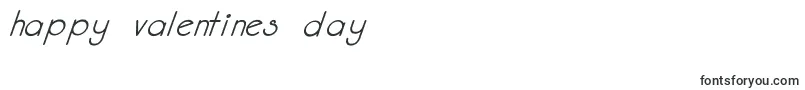 Katabidalanitalicbold-Schriftart – Schriften zum Valentinstag